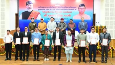 Uttarakhand Police receives a new boost as CM Dhami hands over appointment letters to 215 newly appointed sub-inspectors.