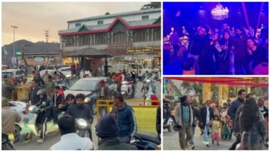 Mussoorie and Nainital were immersed in New Year celebrations, as the new year was welcomed with enthusiasm