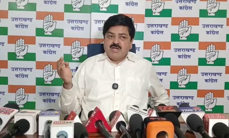 Politics intensifies over the Ankita Bhandari murder case; Congress president claims several BJP leaders were secretly in favor of a CBI investigation.