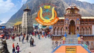 Administration begins preparations, mobile phones and cameras banned in Badrinath-Kedarnath temple complex.