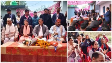 In a ghost village in Pauri, MP Anil Baluni interacted with migrant villagers and appealed for reverse migration.