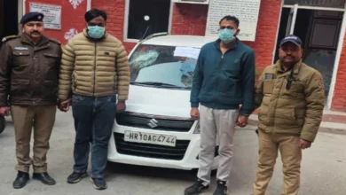 The Haryana youth who ran over a parking manager in Haridwar has been arrested; a dispute over 100 rupees turned violent.