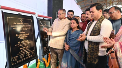 Cabinet Minister Ganesh Joshi inaugurated and laid the foundation stone for projects worth ₹6.17 crore.