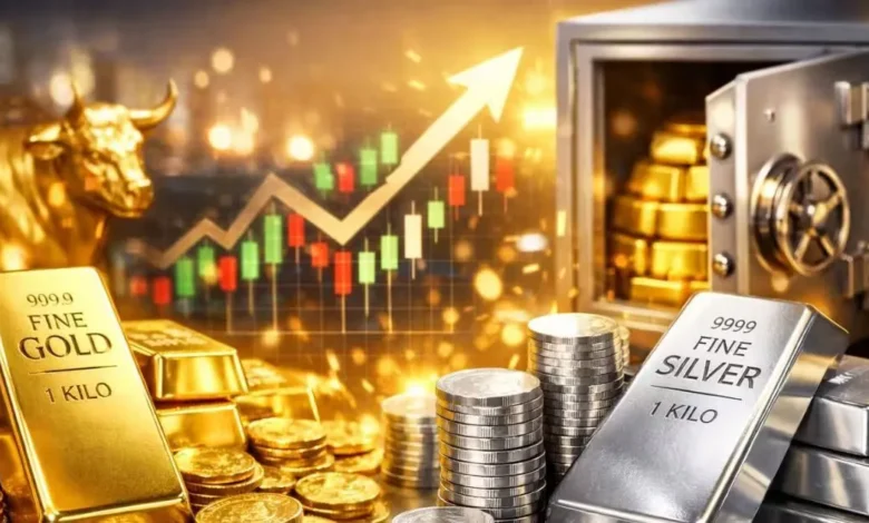 Turmoil in precious metals market, silver nears ₹4 lakh for the first time, gold creates new history.