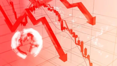 The stock market opened with a decline