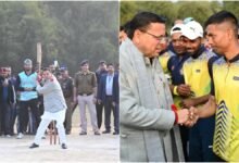 CM Dhami on Khatima tour, gave positive message to youth through sports and culture