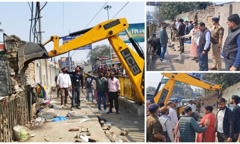 Major action against encroachment in Haridwar before Ardh Kumbh 2027, footpaths and illegal warehouses demolished