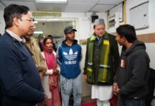 The changing weather has led to a surge in viral cases, with CM Dhami conducting a surprise late-night inspection at Doon Hospital.