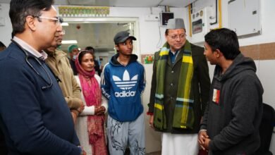 The changing weather has led to a surge in viral cases, with CM Dhami conducting a surprise late-night inspection at Doon Hospital.