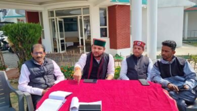 UKRAND announces assembly siege ahead of Gairsain budget session, gathering support from village to village