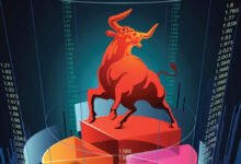 Stock market falls sharply, Sensex loses over 1,300 points, Nifty also falls