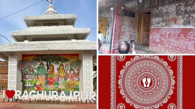 Heritage Craft Village Raghurajpur: Raghurajpur is a vibrant art laboratory, where a unique confluence of Pattachitra and Uttarakhand's Aipan art takes place.