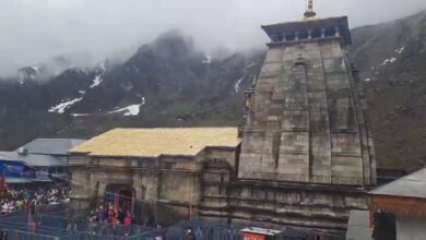 Kedarnath Weather Alert: Heavy Rains Lash Kedarnath Dham; Weather Alert Issued, Challenges Mount for Char Dham Yatra.