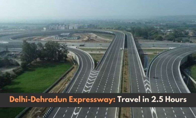 Delhi-Dehradun Expressway: The journey to Delhi will take just two and a half hours, learn 5 important things about this 'green corridor'.