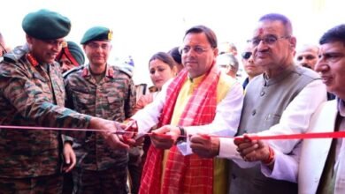 Ex-Servicemen Welfare Uttarakhand: CM Dhami Inaugurates CSD Canteen and Sainik Milan Kendra in Khatima