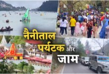 Nainital Tourist Rush: Tourists Flock to Nainital for Relief from Scorching Heat; Crowds Add to the Vibrancy, but Traffic Jams Emerge as a Major Problem.