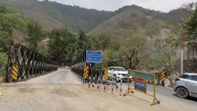 Mussoorie Road Traffic Relief: Major Relief on Dehradun-Mussoorie Road with the Second Bailey Bridge; Traffic Congestion Woes Come to an End.