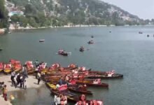 Nainital Tourism: Nainital Becomes the Top Choice for Tourists Amidst Scorching Heat; Massive Crowds Swell in the 'City of Lakes'