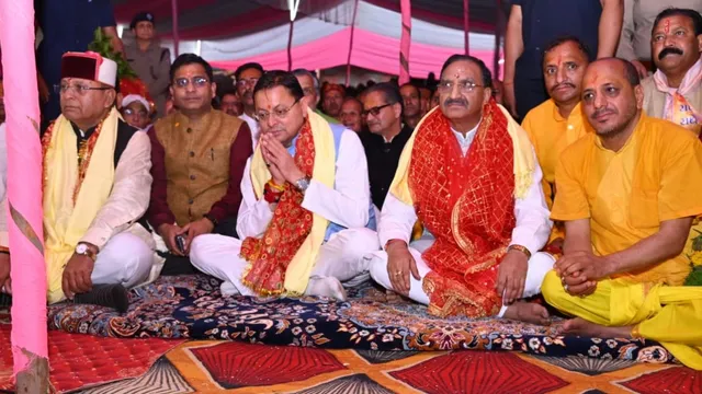 Uttarakhand CM Dhami: CM Dhami attends Bhagwat Katha in Uttarkashi; states that Sanatan Dharma has attained new glory during the Modi era.