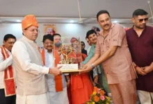 CM Dhami's Haridwar Visit: Dharamshala Inaugurated in Haridwar; Chief Minister Meets MLA Diwan Singh Bisht's Family in Ramnagar.