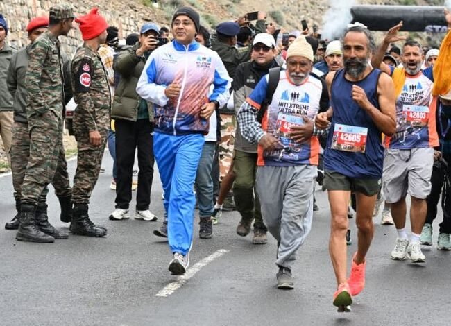 Niti Extreme Ultra Run: A Wave of Fitness Sweeps Through the Niti Valley Near the China Border; 933 Participants from 28 States Take Part