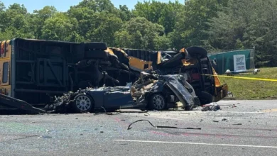 Rishikesh Bus Accident: Char Dham Yatra Bus Overturns Near Shivpuri; Major Tragedy Averted Amidst Screams of 25 Passengers