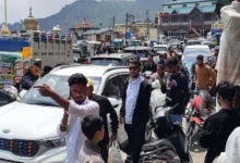 Mussoorie Traffic Jam: Massive Traffic Jam in Mussoorie on the Second Saturday; Vehicles Crawled for Four Kilometers.