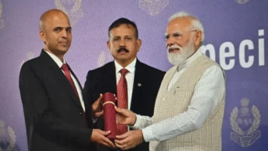 President's Distinguished Service Medal: Uttarakhand's Ramesh Chandra Gairola receives a prestigious honor; PM Modi confers the award.
