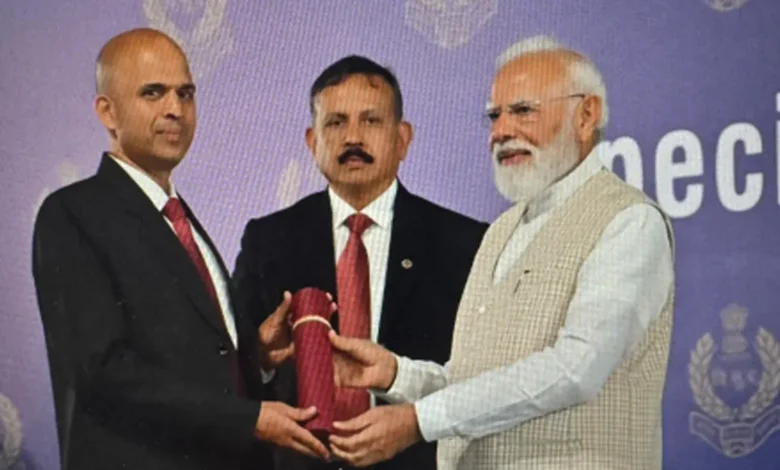 President's Distinguished Service Medal: Uttarakhand's Ramesh Chandra Gairola receives a prestigious honor; PM Modi confers the award.