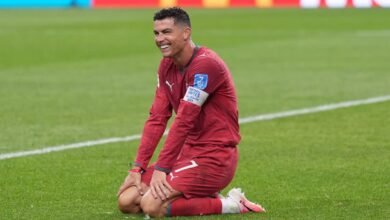 6 Goals in 6 FIFA World Cups: Ronaldo makes history, becomes the first footballer to score in six different World Cups.