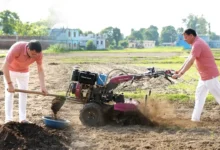Organic Farming: CM Dhami stepped into the field, personally operated a tiller, and applied cow dung manure; he urged farmers to adopt organic farming.