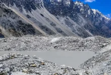 Glacial Lake Outburst Flood: Rising threat from melting glaciers; 6 lakes in Uttarakhand become a cause for concern.
