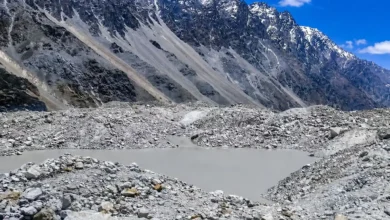 Glacial Lake Outburst Flood: Rising threat from melting glaciers; 6 lakes in Uttarakhand become a cause for concern.