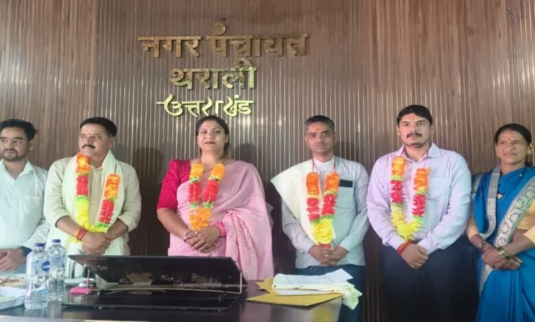Tharali Nagar Panchayat: Three nominated members took the oath of office and secrecy, citing development and public service as their top priority.