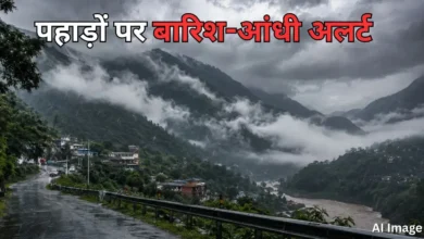 Major weather threat to the Char Dham Yatra! Heavy rain alert for the next 4 days; increased risk of landslides on Char Dham Yatra routes.