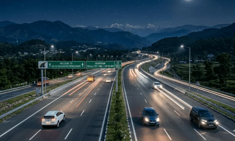Dehradun-Delhi Expressway: New momentum for road development in Doon; traffic system set to be transformed with 7 new flyovers and 44 km of service lanes.
