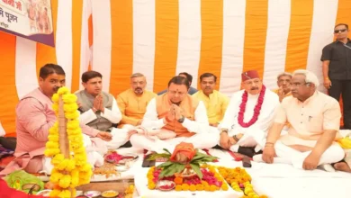 Foundation stone laid for the ₹235 crore Ganga Corridor project in Haridwar; CM Dhami reviewed preparations for the Kanwar Mela.