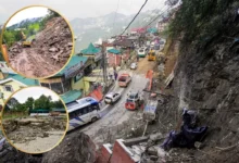 Heavy Rain Alert: 126 roads closed in Uttarakhand, 'Red Alert' issued; traffic stalled for hours on Shimla's Cart Road due to debris fall.