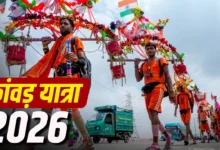 Kanwar Yatra 2026 devotees collecting Ganga water in Haridwar under tight security arrangements