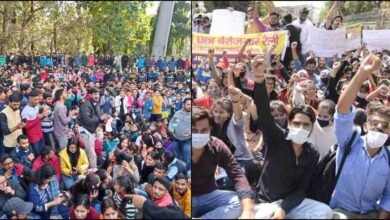 Uttarakhand Unemployment Protest: Unemployed individuals in Dehradun remain adamant on marching to the Secretariat, demanding an expedited recruitment process; police have blocked their path with barricades.