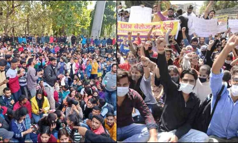 Uttarakhand Unemployment Protest: Unemployed individuals in Dehradun remain adamant on marching to the Secretariat, demanding an expedited recruitment process; police have blocked their path with barricades.