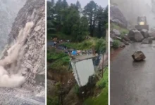 Uttarakhand-Himachal Landslide News: House collapses due to rain in Tehri; landslides wreak havoc in Himachal—roads closed, thousands affected.