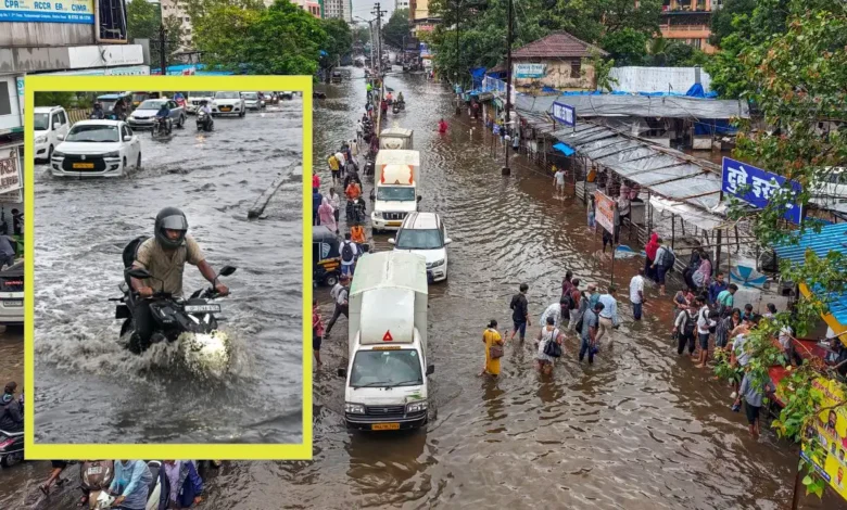 IMD Weather Update: Heavy rain in Delhi-NCR, 'Orange Alert' for Mumbai; warnings issued for heavy rain, thunderstorms, and lightning across 15 states.