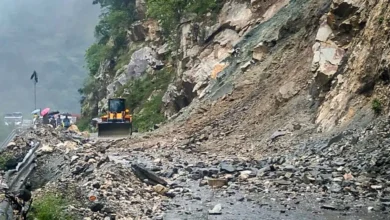 Uttarkashi Rain: Continuous rainfall blocks Gangotri Highway at several points; Char Dham Yatra affected by landslides; administration on high alert.
