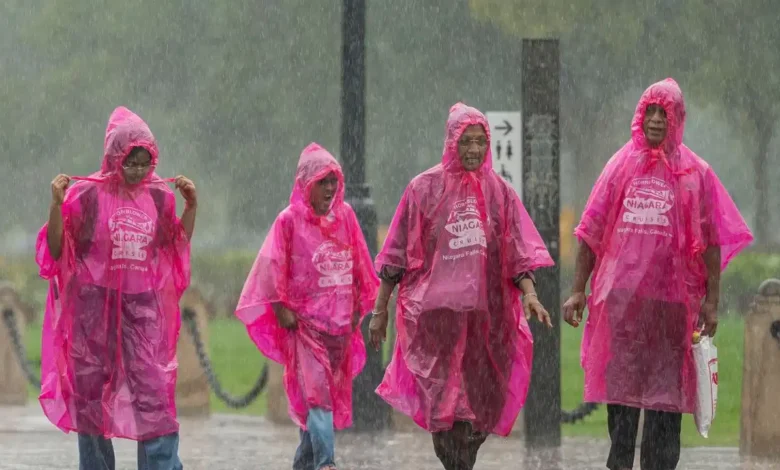 IMD Weather Update: Heavy rain alert for Delhi, UP, and Bihar; flood risk in Uttarakhand; check the weather across the country, including MP and Rajasthan.