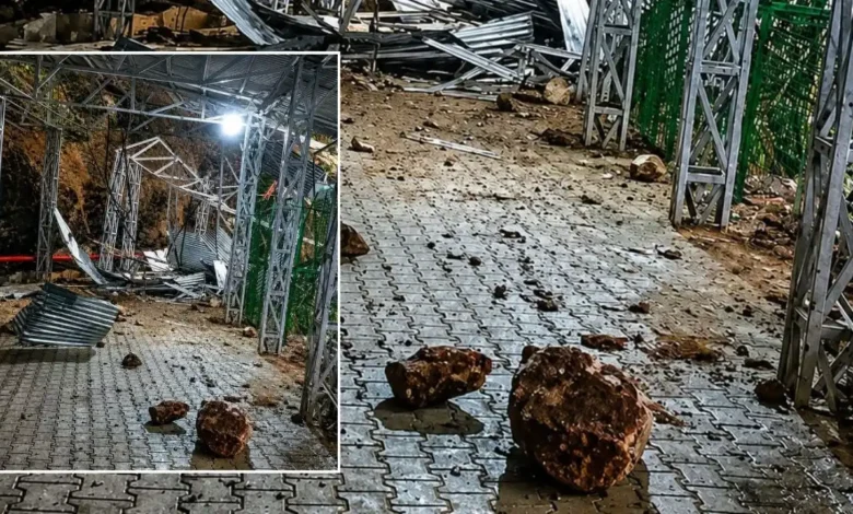 Vaishno Devi Yatra Landslide: New track between Ardhkuwari and Bhawan blocked amidst heavy rain; major accident averted due to the administration's alertness.