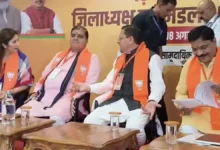 BJP Garhwal Mandal Meeting: Major BJP organizational meeting in Dehradun; CM Dhami and Mahendra Bhatt interacted with party workers.
