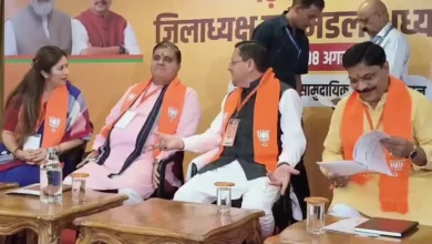 BJP Garhwal Mandal Meeting: Major BJP organizational meeting in Dehradun; CM Dhami and Mahendra Bhatt interacted with party workers.