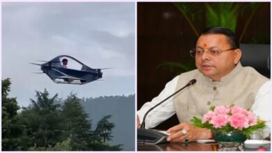 Personal Flying Vehicle: Ravi Tamta from Almora has developed a flying vehicle; CM Dhami congratulated him via video call.