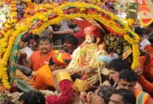 'Kailash Vadyam' echoed for the first time in Baba Mahakal's royal Mahasawari, the ride route became a grand faith corridor